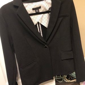 Black suit jacket
